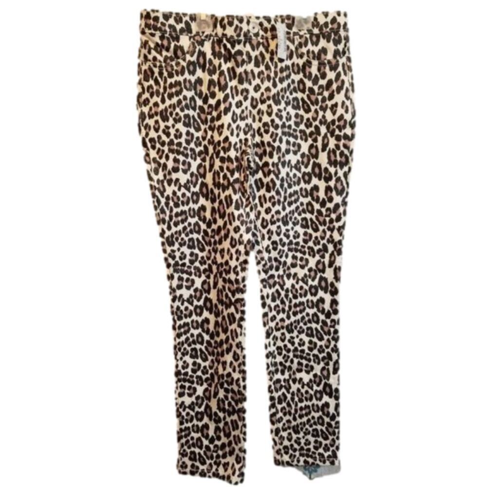 NWT TCP girls children's glitter leopard‎ print
